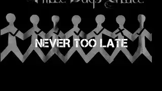 Never too late-Three Days Grace (Backing track guitar w/vocals)
