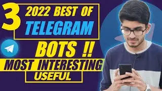 Best Telegram Bots 2022 | Top 3 telegram bots | Useful telegram bots | Top telegram bots