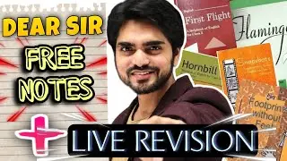 🔥 Free CBSE Class 10th/12th Notes | Prepared By Dear Sir | Live Class Schedule Revealed  🔥