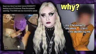 The ‘Naughty Kid’ Losing Christmas Tiktoks Are Disgusting