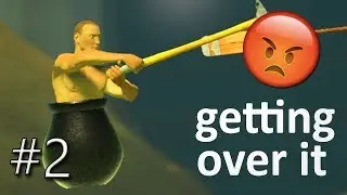 I HATE THIS GAME| Getting Over It/ Part 2