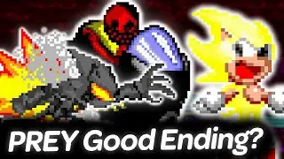 Prey P Good Ending or no Vs Sonic.exe 3.0 | Friday Night Funkin'