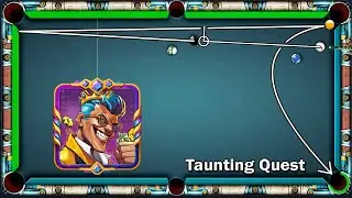 8 ball pool Taunting Quest 😍 Animated Avatar Quest Day 1 And 2