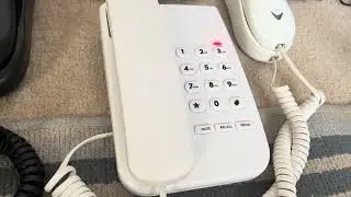 Binatone Spirit 100 Corded Telephone Ringing
