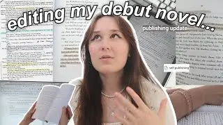 editing is HARD...🖨️🗑️publishing my debut novel: updates + getting an editor for ghostcide! pod.81