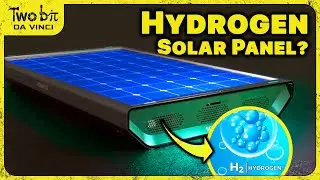 Breakthrough Solar Panel Makes Hydrogen At Home!
