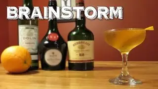 Brainstorm - a Vintage Cocktail with Irish Whiskey, Benedictine & Dry Vermouth