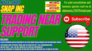 SNAP STOCK ANALYSIS | SNAP INC TRADING NEAR SUPPORT