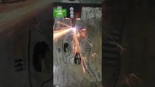 Creating a 3D Seahorse Cut-Out with a Premier Plasma CNC Table #cncplasmatable #cncmachine #welding