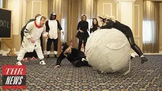 Taylor Swift, James Corden and Cast of 'Cats' Head to 'Cat School' | THR News