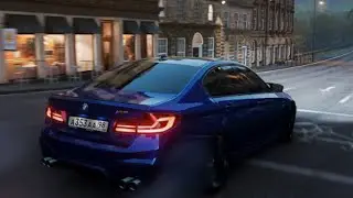Катаемся.БМВ.5.просто кайф.forze horizon 4.600.клм.част. gameplay