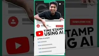 How to Create YouTube Time Stamps in 3 Seconds 🤯