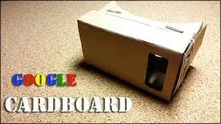 Google Cardboard VR. Очки вируальной реальности из коробки. Посылка с Aliexpress