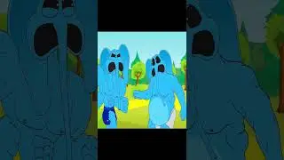 FAT VS MUSCLE! PICKY PIGGY CRAFTYCORN BUBBAPHANT HUGGY WUGGY! Poppy Playtime 3 Cartoon Animation