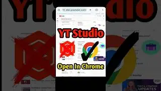 Yt studio not open in chrome #shorts #trending #viral