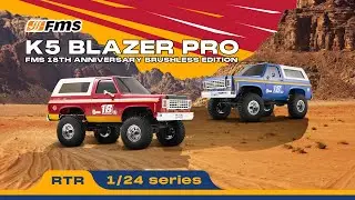 Pre-Order Now!🚙 Introducing the FMS FCX24 K5 PRO – 18th Anniversary Brushless Edition! 🎉