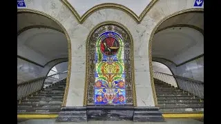 Подготовка «Новослободской» к реставрации