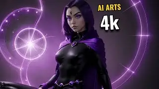 Raven in its Essence: Meditation and Beautiful Images | 4k Arts