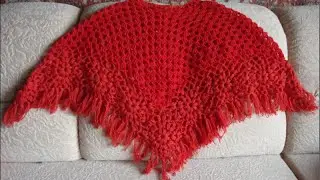 ДЕТСКОЕ ПОНЧО крючком. часть 2.  CHILD PONCHO crochet.