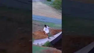 Padless Blizzard Flip on Mega Ramp