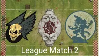 Blood Bowl Sevens Dark Elves vs Necromantic Horror! Match Report. LEAGUE MATCH 2!