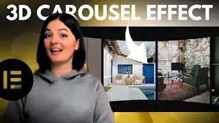 3D CAROUSEL EFFECT WITH SVG SHAPES - Elementor Wordpress Tutorial Flex Container