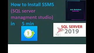 how to Installation Of SSMS in 5 Min ?