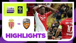 Monaco v Lorient | Ligue 1 23/24 | Match Highlights