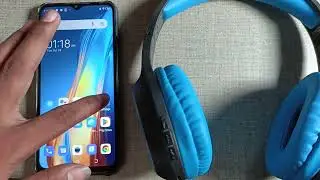 How to connect Bluetooth headphones in tecno pop 5 LTE, Bluetooth  mobile settings