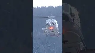Bell 205 Helicopter Landing - Great Huey Sound