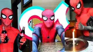 😂MELHORES VÍDEOS DO HOMEM ARANHA DO TIKTOK #2 - (@spider_slack) 2021