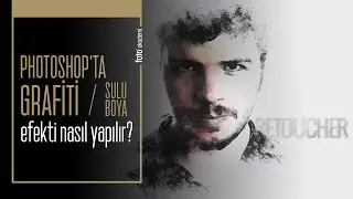 Photoshop'ta Grafiti / Sulu Boya Efekti Nasıl Yapılır?