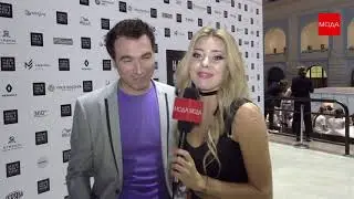 Группа HI FI. Тимофей Пронькин и Марина Дрождина в роли репортеров телеканала МОДА. 25.11.18г.