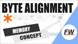 Byte Alignment, Word alignment in Memory - Concept of Data Alignment -  Bit Manipulation Interview