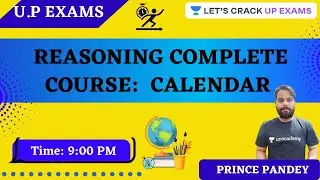 Reasoning - Calendar - Class 4 | Reasoning | UPPSC 2021 | Prince Pandey