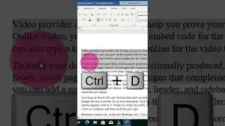 How to Change Font type, Font Color and Font Size in MS Word