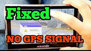 Проблема GPS сигнала в навігаторі, не ловить супутники. Що робити?