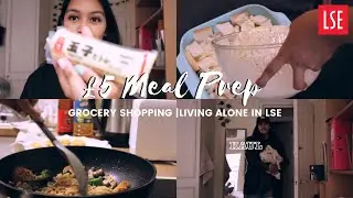 A DAY IN MY LIFE🇬🇧| Meals Prep At Only £5!? | Grocery Shopping | Living Alone in LSE