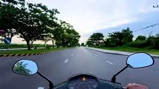 motorcycle at evening 🌃