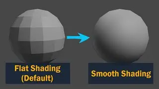 REASON Why we do Shade Smooth in 3D Models | Explained in HINDI {English Subtiles}