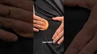 How to REMOVE deodorant marks from your shirts (easy fix!)