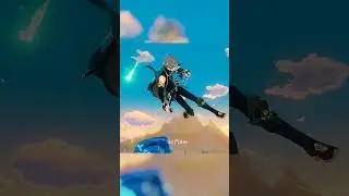 Male Characters Mid Air Shots Genshin Impact 