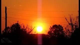 Костанай Встреча восхода солнца на даче.
