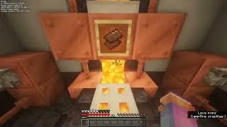 Minecraft. I maid cool Netherite Smelter.