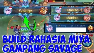 BUILD MIYA TERSAKIT 2021| BUILD TOP GLOBAL MIYA MOBILE LEGENDS