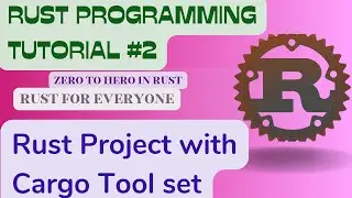 #2 Rust Programming tutorial || hello world in rust || cargo package 