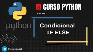 . condicional if else en Python | Curso Python 19
