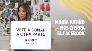 María Patiño cierra el Facebook de Kaiku Caffè Latte 🤳