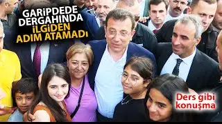 Garipdede Dergahı'nda Ekrem İmamoğlu'na çok büyük sevgi! Halkın ilgisinden adım atamadı!