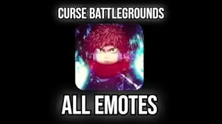Curse Battlegrounds - All Emotes Showcase